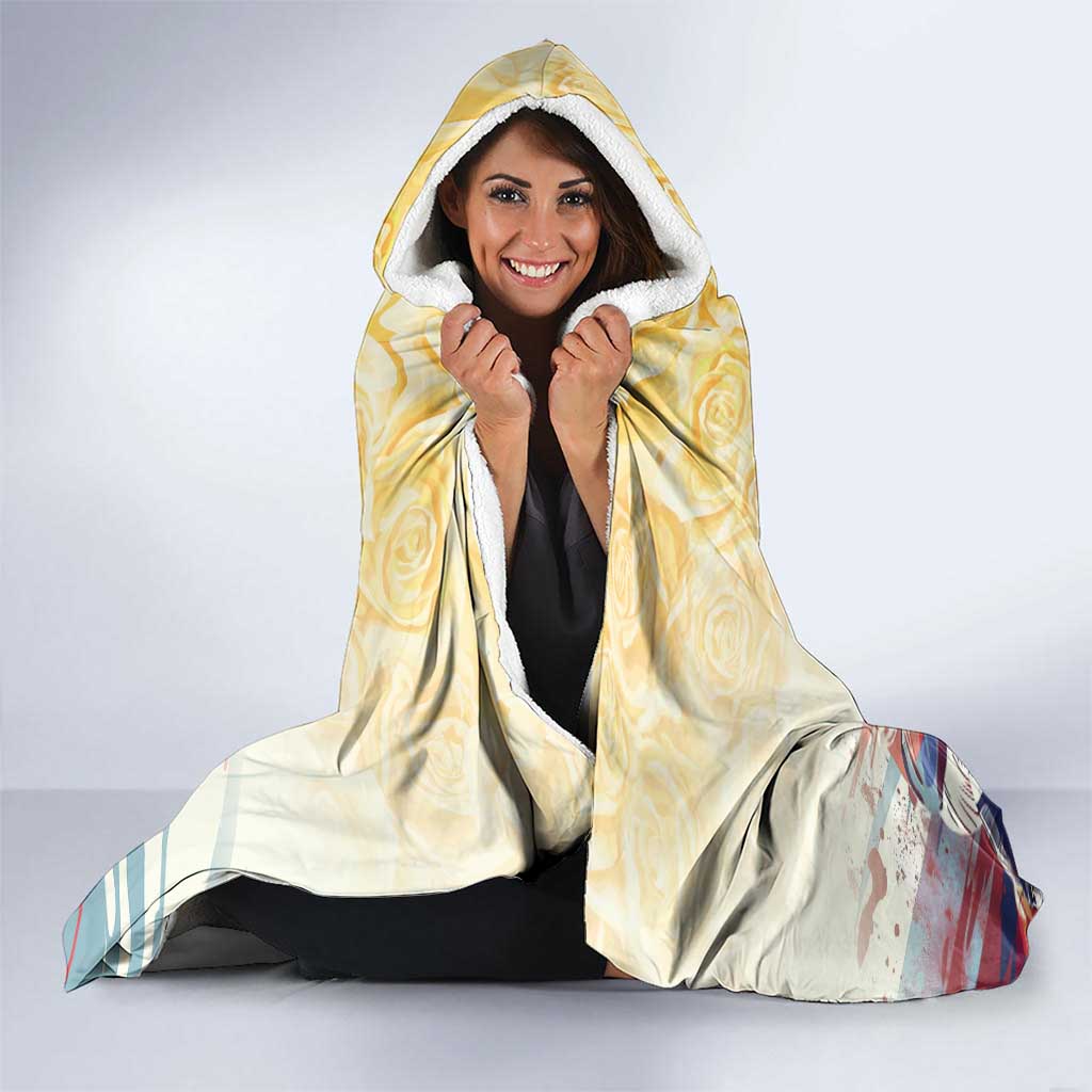 Melbourne Horse Racing Hooded Blanket Yellow Rose Champion LT7
