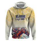 Melbourne Horse Racing Hoodie Yellow Rose Champion LT7
