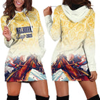 Melbourne Horse Racing Hoodie Dress Yellow Rose Champion LT7