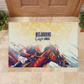 Melbourne Horse Racing Rubber Doormat Yellow Rose Champion LT7