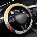 Melbourne Horse Racing Steering Wheel Cover Yellow Rose Champion LT7