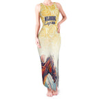 Melbourne Horse Racing Tank Maxi Dress Yellow Rose Champion LT7