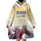 Melbourne Horse Racing Wearable Blanket Hoodie Yellow Rose Champion LT7