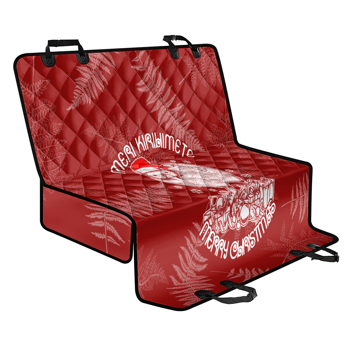 new-zealand-christmas-back-car-seat-cover-silver-fern-mix-kiwi-bird-ver01