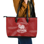 new-zealand-christmas-leather-tote-bag-silver-fern-mix-kiwi-bird-ver01