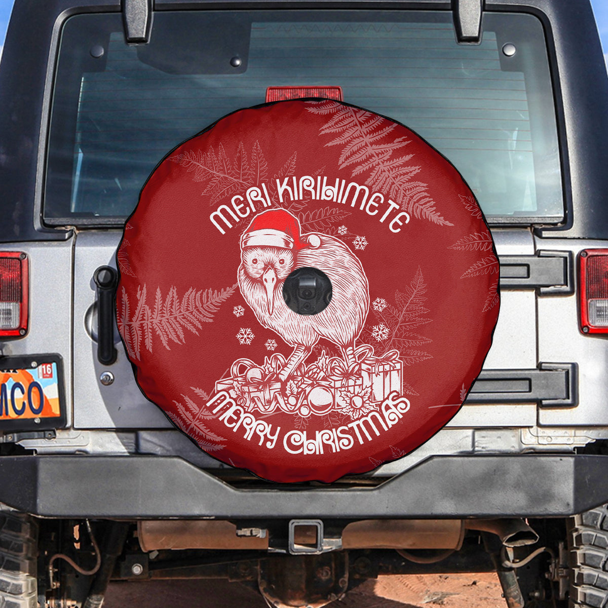 new-zealand-christmas-spare-tire-cover-silver-fern-mix-kiwi-bird-ver01