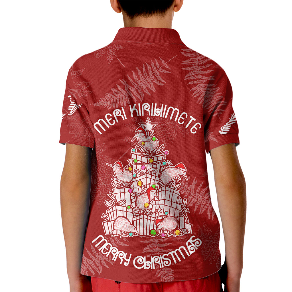 new-zealand-christmas-kid-polo-shirt-silver-fern-mix-kiwi-bird-ver02