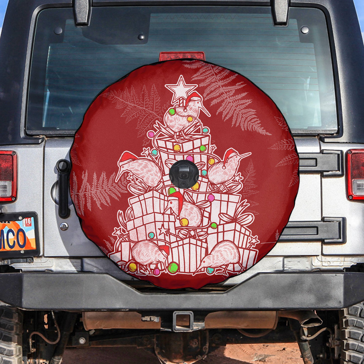new-zealand-christmas-spare-tire-cover-silver-fern-mix-kiwi-bird-ver02