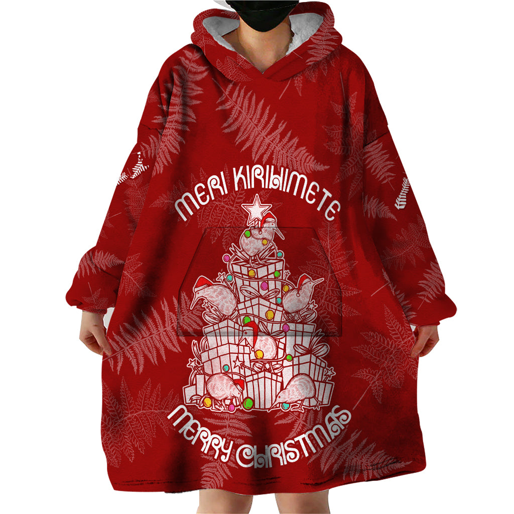 new-zealand-christmas-wearable-blanket-hoodie-silver-fern-mix-kiwi-bird-ver02