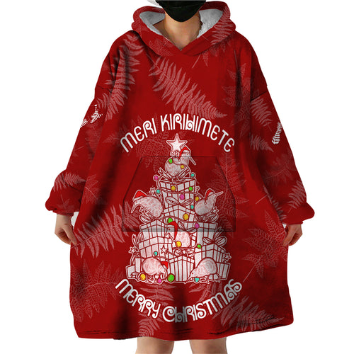 new-zealand-christmas-wearable-blanket-hoodie-silver-fern-mix-kiwi-bird-ver02