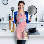 Australia Breast Cancer Awareness Apron Pink Galah with Eucalyptus Flowers - Aussie Hoodie