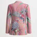 Australia Breast Cancer Awareness Blazer Pink Galah with Eucalyptus Flowers - Aussie Hoodie