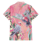 Australia Breast Cancer Awareness Hawaiian Shirt Pink Galah with Eucalyptus Flowers - Aussie Hoodie