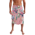 Australia Breast Cancer Awareness Lavalava Pink Galah with Eucalyptus Flowers - Aussie Hoodie