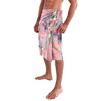 Australia Breast Cancer Awareness Lavalava Pink Galah with Eucalyptus Flowers - Aussie Hoodie
