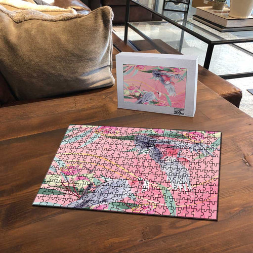 Australia Breast Cancer Awareness Puzzle Pink Galah with Eucalyptus Flowers - Aussie Hoodie