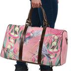 Australia Breast Cancer Awareness Travel Bag Pink Galah with Eucalyptus Flowers - Aussie Hoodie
