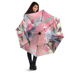 Australia Breast Cancer Awareness Umbrella Pink Galah with Eucalyptus Flowers - Aussie Hoodie