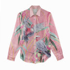 Australia Breast Cancer Awareness Women Casual Shirt Pink Galah with Eucalyptus Flowers - Aussie Hoodie