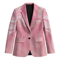 Breast Cancer Awareness Maori Aotearoa Blazer Manta Ray - Pink Glaze - Aussie Hoodie