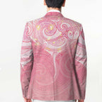Breast Cancer Awareness Maori Aotearoa Blazer Manta Ray - Pink Glaze - Aussie Hoodie
