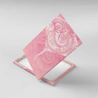 Breast Cancer Awareness Maori Aotearoa Canvas Wall Art Manta Ray - Pink Glaze - Aussie Hoodie