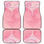 Breast Cancer Awareness Maori Aotearoa Car Mats Manta Ray - Pink Glaze - Aussie Hoodie