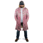 Breast Cancer Awareness Maori Aotearoa Cloak Manta Ray - Pink Glaze - Aussie Hoodie