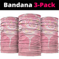 Breast Cancer Awareness Maori Aotearoa Neck Gaiter Manta Ray - Pink Glaze - Aussie Hoodie