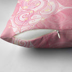 Breast Cancer Awareness Maori Aotearoa Pillow Cover Manta Ray - Pink Glaze - Aussie Hoodie