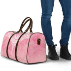 Breast Cancer Awareness Maori Aotearoa Travel Bag Manta Ray - Pink Glaze - Aussie Hoodie