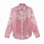 Breast Cancer Awareness Maori Aotearoa Women Casual Shirt Manta Ray - Pink Glaze - Aussie Hoodie