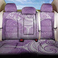Epilepsy Awareness Maori Aotearoa Back Car Seat Cover Manta Ray - Purple Glaze - Aussie Hoodie