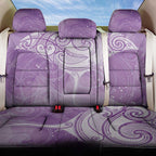 Epilepsy Awareness Maori Aotearoa Back Car Seat Cover Manta Ray - Purple Glaze - Aussie Hoodie