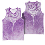 Epilepsy Awareness Maori Aotearoa Basketball Jersey Manta Ray - Purple Glaze - Aussie Hoodie