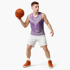 Epilepsy Awareness Maori Aotearoa Basketball Jersey Manta Ray - Purple Glaze - Aussie Hoodie