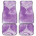 Epilepsy Awareness Maori Aotearoa Car Mats Manta Ray - Purple Glaze - Aussie Hoodie
