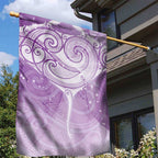 Epilepsy Awareness Maori Aotearoa Garden Flag Manta Ray - Purple Glaze - Aussie Hoodie