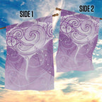Epilepsy Awareness Maori Aotearoa Garden Flag Manta Ray - Purple Glaze - Aussie Hoodie