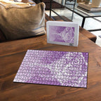 Epilepsy Awareness Maori Aotearoa Puzzle Manta Ray - Purple Glaze - Aussie Hoodie