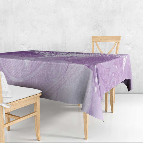 Epilepsy Awareness Maori Aotearoa Tablecloth Manta Ray - Purple Glaze - Aussie Hoodie