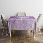 Epilepsy Awareness Maori Aotearoa Tablecloth Manta Ray - Purple Glaze - Aussie Hoodie