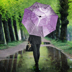 Epilepsy Awareness Maori Aotearoa Umbrella Manta Ray - Purple Glaze - Aussie Hoodie