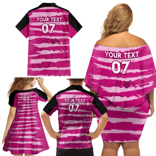 custom-sixers-cricket-2023-family-matching-off-shoulder-short-dress-and-hawaiian-shirt-likeasixer-special-ver