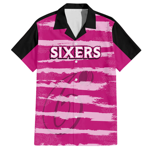 custom-sixers-cricket-2023-family-matching-off-shoulder-short-dress-and-hawaiian-shirt-likeasixer-special-ver