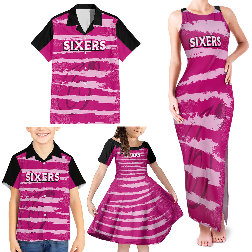 custom-sixers-cricket-2023-family-matching-tank-maxi-dress-and-hawaiian-shirt-likeasixer-special-ver