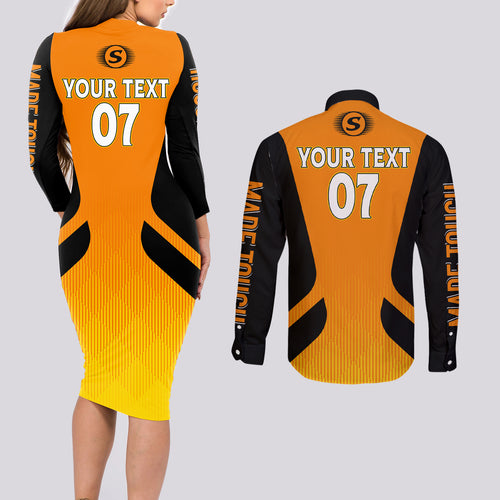 custom-scorchers-cricket-champions-2023-couples-matching-long-sleeve-bodycon-dress-and-long-sleeve-button-shirt-made-tough