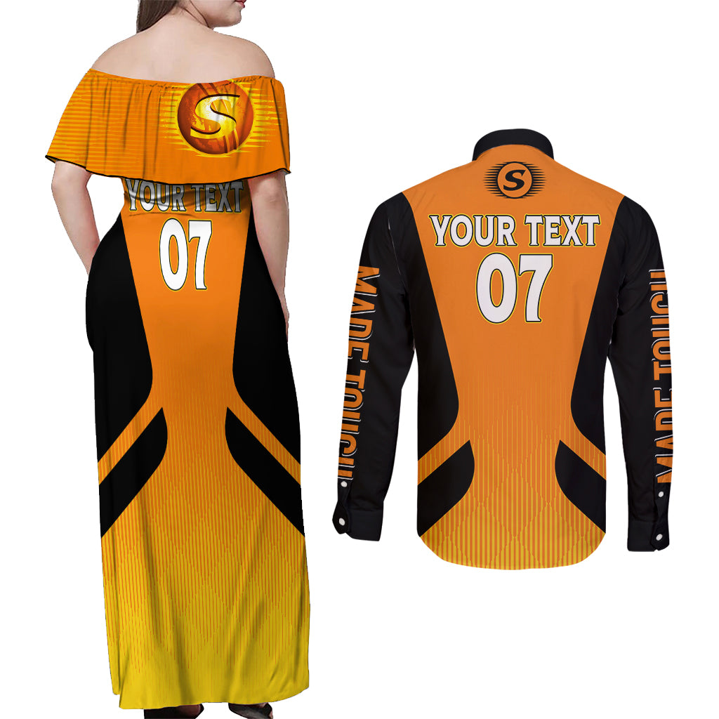 custom-scorchers-cricket-champions-2023-couples-matching-off-shoulder-maxi-dress-and-long-sleeve-button-shirt-made-tough
