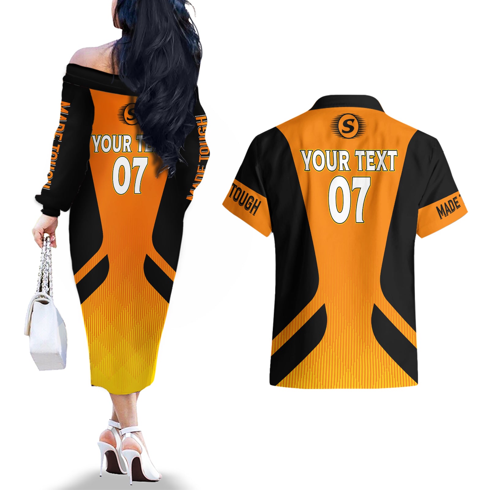 custom-scorchers-cricket-champions-2023-couples-matching-off-the-shoulder-long-sleeve-dress-and-hawaiian-shirt-made-tough