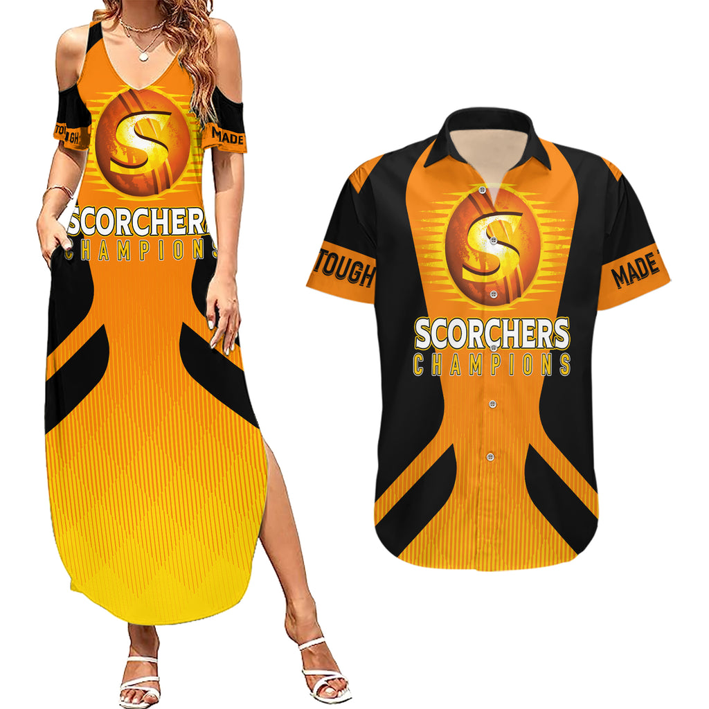 custom-scorchers-cricket-champions-2023-couples-matching-summer-maxi-dress-and-hawaiian-shirt-made-tough